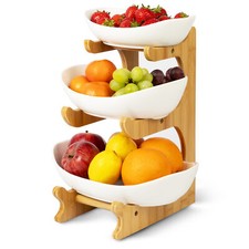 HEFTMAN 3 Tier Oval Bowl Stand