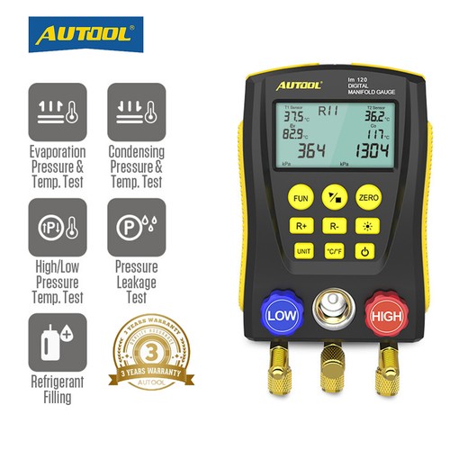 Digital manifold gauge - digital,