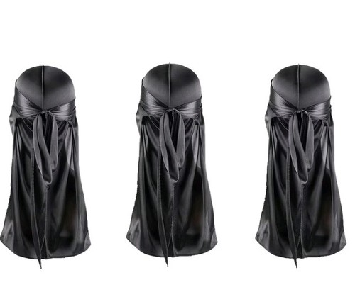 Silky satin durag - for, men