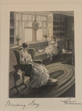 Bessie Pease Gutmann Mending