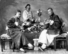 1890s CHINESE OPIUM SMOKERS