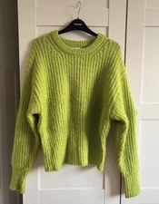 Zara Bright Green Chunky Knit