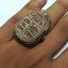 Egyptian Scarab Ring –