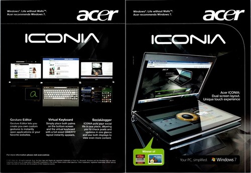 2011 acer iconia laptop - 2011,