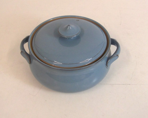 Denby colonial blue lidded - denby,