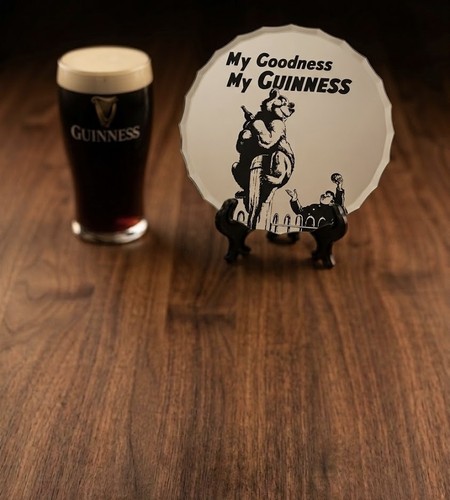 Handcrafted guinness etched - handcrafted,