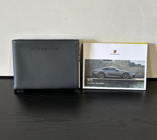 Porsche 911 owner manual - porsche, owner's