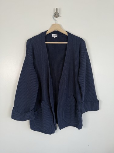 Brora cardigan size navy - s/m,