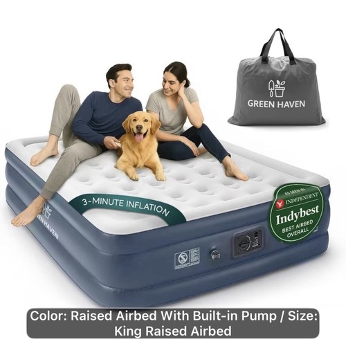 Inflatable air bed - air,