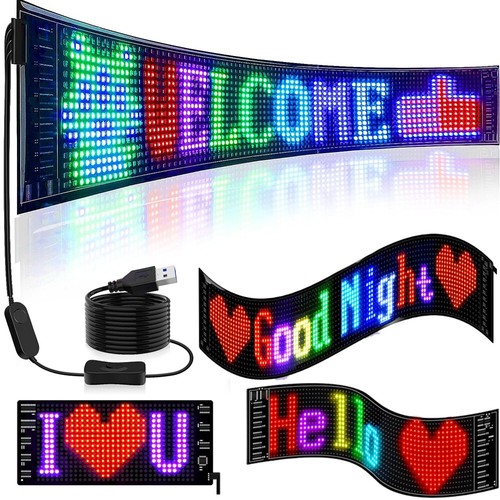Led flexible display scrolling - led,