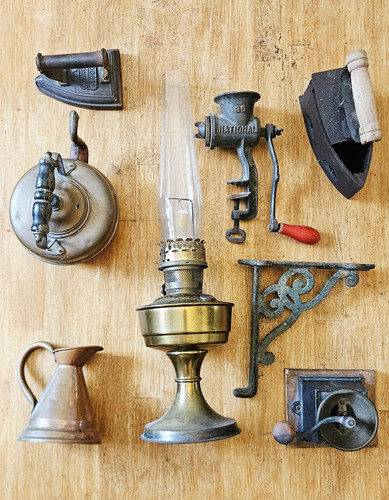 Antique bits joblot - antique,