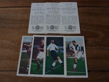 Chix Famous Footballers Cards