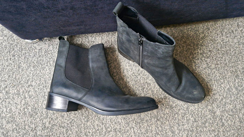Hotter women grey leather - hotter, women’s