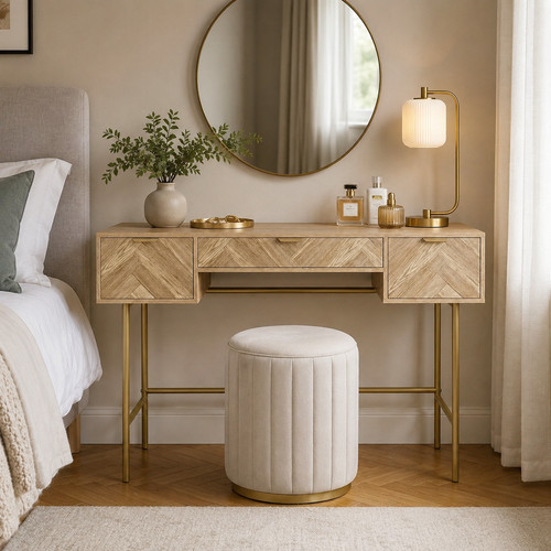 Dressing table light wood - table,