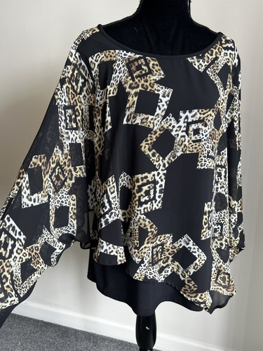 Joseph ribkoff black animal - ribkoff,