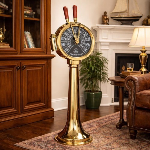 Vintage brass engine - vintage,