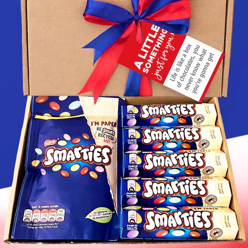 Smarties chocolate gift - chocolate, box