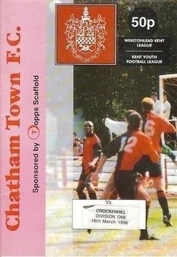 Programme non league football - league,