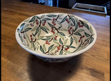 Vintage rare original Emma Bridgewater ‘very large’ salad bowl ‘cherries’ design
