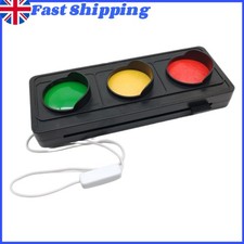 Novelty Traffic Light Shaped LED Desk Lamp-Wall Mountable Creative Decor