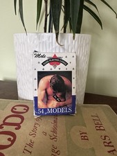 Rare 1970s Nude Male Playing Cards Complete With Box *Censored* Last Photo Not