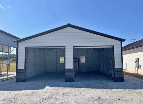 20x25 metal garage - metal, steel