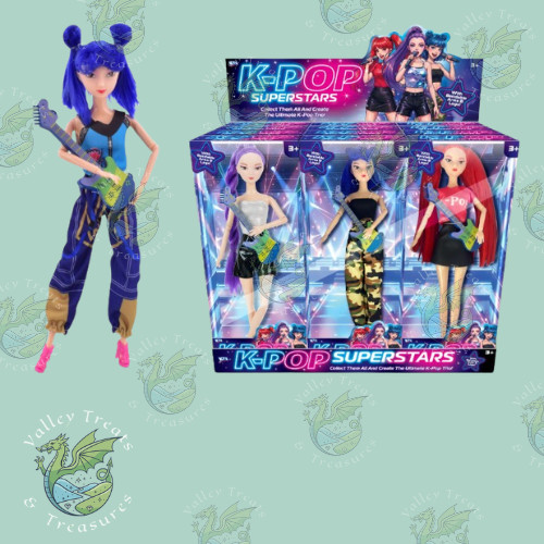 Pop superstar doll set - superstar,
