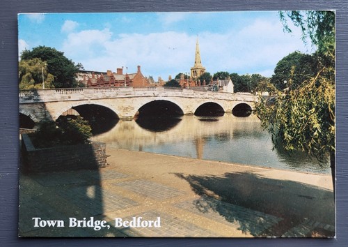 Vintage postcard used - vintage, town