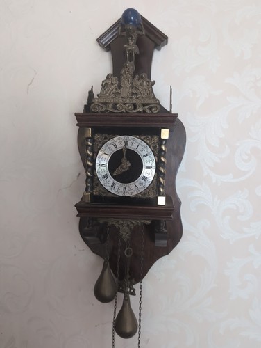 Zaanse style dutch wall clock - zaanse,