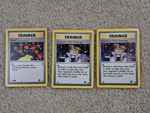 Pokemon cards trainer sleep - pokemon,