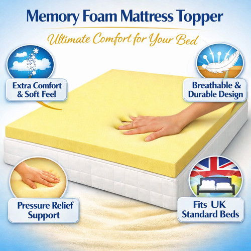 100 memory foam - 100%,