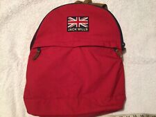 JACK WILLS Rucksack/ Backpack Red bag  ?nice handy size to travel great Quality