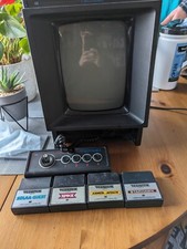 Vectrex Arcade Game Console - controller - with games + overlays - fully working