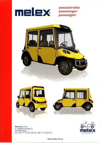 Melex 363 car - in, poland)