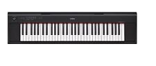 Yamaha: NP12 Piaggero 61 Key Digital Keyboard + Sustain Pedal + Keyboard Stand