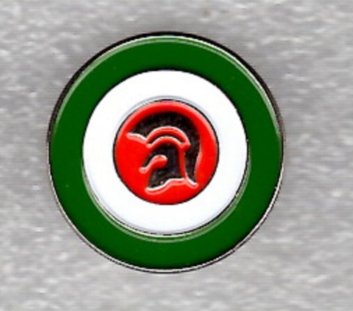 Trojan helmet roundel - , pin