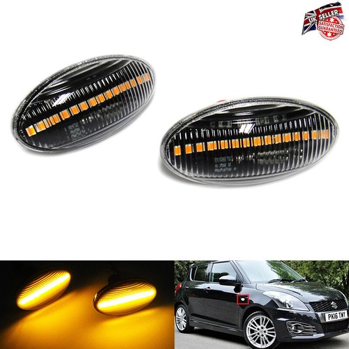 Clear side indicator led - side,