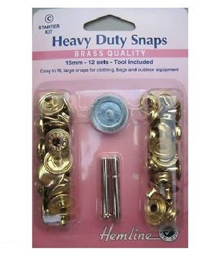 Heavy duty snaps poppers - heavy,