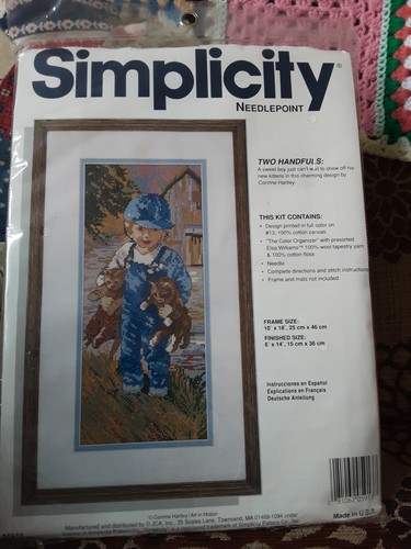 New simplicity needlepoint - new,