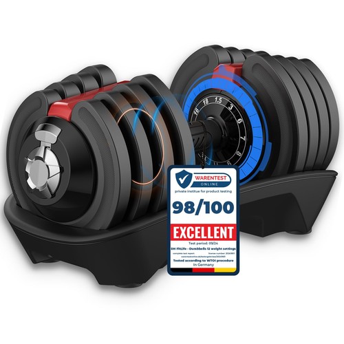 18kg 24kg adjustable dumbbells - 18kg/24kg,