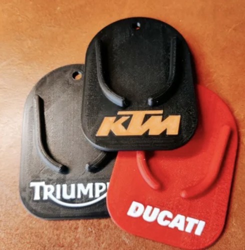 Motorcycle kickstand pad side - kickstand,