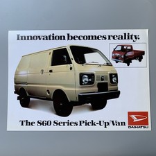 Daihatsu S60 Series Pick-Up / Van 1978 Brochure – Hi-Jet Models