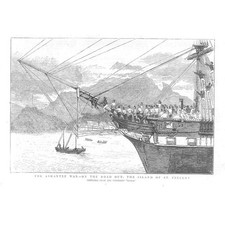 ASHANTI WAR HMS Tamar at the