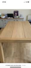 Habitat Radius Solid Oak Dining Table original  Simon Pengelly  200 cm-2 metres.