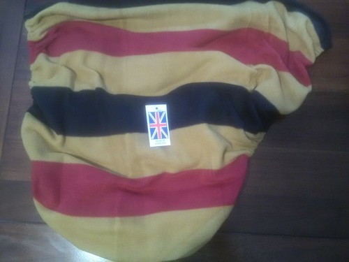 Newmarket stripe fleece saddle - stripe,