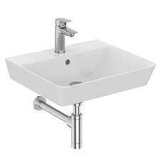 Armitage Shanks Edit L 500mm Wash Basin with 1 Tap Hole - S081401