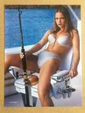 HOLLY McGUIRE Original Vintage Magazine Supplement Poster