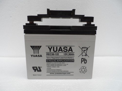 Yuasa rec36 36ah 12v agm - yuasa, rec36-12,