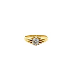 Antique 18ct Gold Old Cut