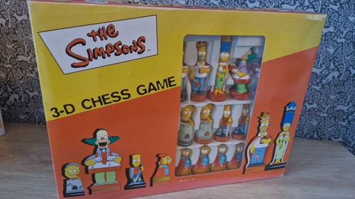 The simpsons chess set - simpsons,